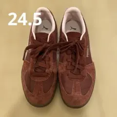 スローブイエナ PUMA PALERMO スニーカー 24.5 レッドのサムネイル