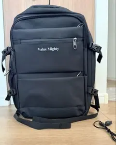 Value Mighty ビジネスリュック ビジネスバッグ 大容量 ブラック