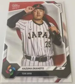 プ*ス様 Topps Now 2026 WBC 岡本和真 ベースカード 侍ジャパ - メルカリ
