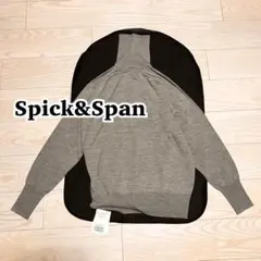 タグ付　Spick and Span 18Gタートルネックプルオーバー ベージュ