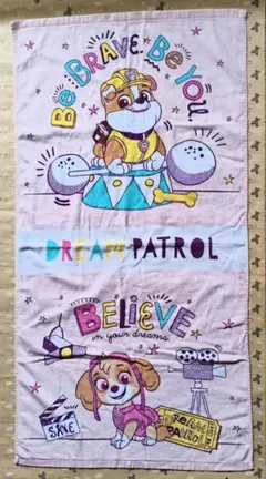 PAW PATROL パウパトロール バスタオル タオルケットのサムネイル