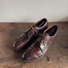 Alden N5506 ウィングチップ 7.5 B/D バーガンディ コードバン - メルカリ