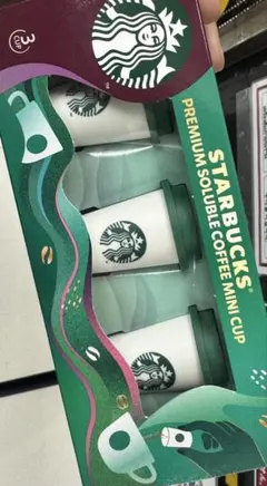 Starbucks プレミアムソリュブルコーヒーミニカップ 3カップ入り
