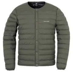 【mont-bell】スペリオダウン　ラウンドネックジャケット　収納袋あり