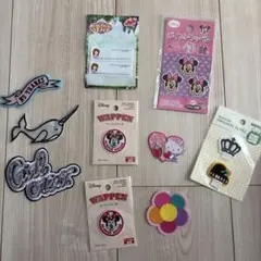 女の子　ワッペン　まとめ売り