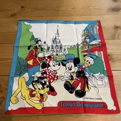 東京ディズニーランド TDL ハンカチ バンダナ ヴィンテージのサムネイル