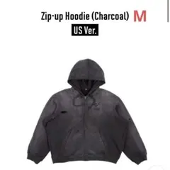 [US Ver.] BTS ジップアップパーカー チャコール XXL フーディー US Ver.] BTS ジップアップパーカー チャコール XXL フーディー - メルカリ