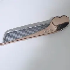 リファ　ハートコームアイラ　ローズゴールド