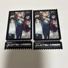 呪術廻戦 ポップアップ仙台　虎杖悠仁 脹相 乙骨憂太 クリアカード