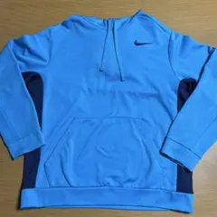 Nike フード付きパーカー ターコイズブルー
