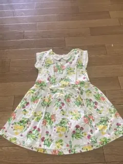 花柄ワンピース　セラフ　100センチ