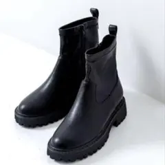 レプシィム　ライト厚底ストレッチブーツ　ブラック　L 数回着用