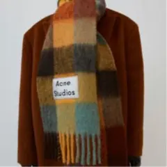 Acne Studios アクネストゥディオズ チェックマフラー マルチカラーのサムネイル