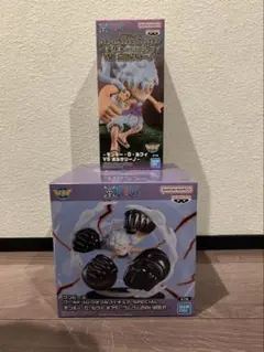 フィギュア ワンピース メガワーコレ ルフィ ボルサリーノ ギア5