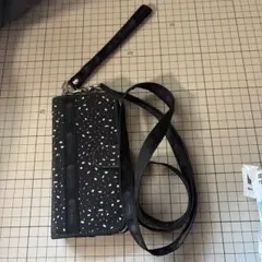 スマホショルダーバッグ ブラック