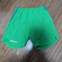 ATHLETA サッカー ハーフパンツ グリーン　Oサイズのサムネイル