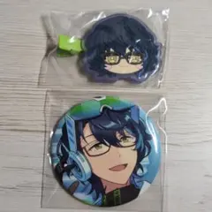 あんスタ 青葉つむぎ 缶バッジ 前髪クリップ みにコレ Apr idol