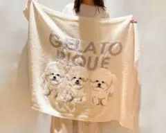 ジェラートピケ ビションフリーゼブランケット