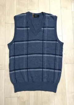 お値下げ　BAFFONE ニットベスト　毛　日本製