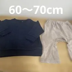 西松屋　ベビー服 トップス パンツ 60〜70cm 2点セット