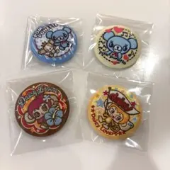 ナルミヤキャラクターズ 刺繍缶バッジ ポンポネット デイジーラバーズ ４点セット