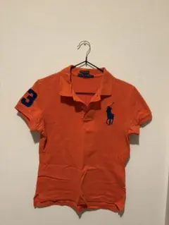 Ralph Lauren The Skinny Polo L オレンジ