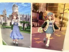 【☆送料無料☆】五等分の花嫁 ローソンコラボクリアファイル 中野三玖、中野一花