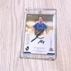 お値下げ！！植中朝日 横浜F・マリノス FW 14 サイン入りカード