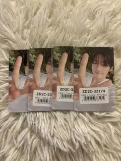 TWS ジフン はじめまして UMS ユニバ 特典 トレカ 4枚セット