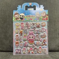 ボンボンドロップ 立体シール LABUBU ぷっくりシール ラブブ ステッカー