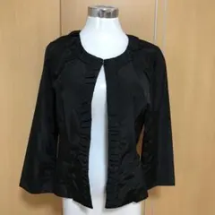 EMMAJAMES ★黒 11号★七分袖ジャケット