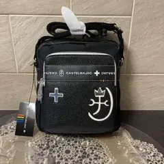 【新品】カステルバジャック　ショルダーバッグ　黒　20,900円