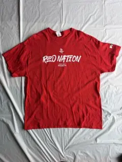 GILDAN Houston Rockets RED NATION Tシャツ
