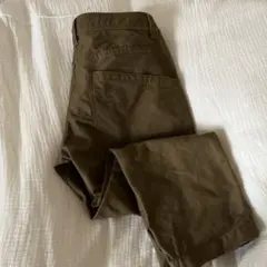 イーブス　メンズチノパンツ ブラウン