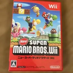 wiiソフト　NEW スーパーマリオブラザーズ