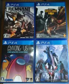 デビルメイクライ5　アモングアス　インファマスセカンドサン　PS4　まとめ売り