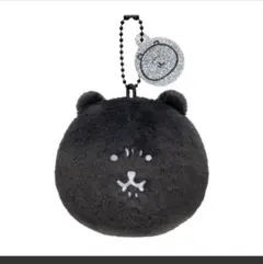ナガノ　ブラックだらけぬいぐるみくじ　おかおマスコットバッジ　やる気①