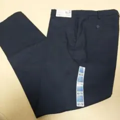 新品　スタイリッシュ　スーパーストレッチ　チノパン　パンツ　紺　W82のサムネイル
