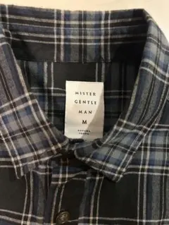MISTER GENTLE MAN チェック柄シャツ M
