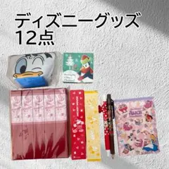 ディズニー 文具まとめ売り12点 ボールペン メモ ポーチ 非売品含む　新品多め