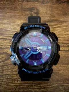 新品同様美品］G-SHOCK GA-100 1A パープル迷彩 - メルカリ