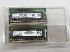 SAMSUNG ノートPC用メモリ DDR4 8GB 2枚組 計16GB