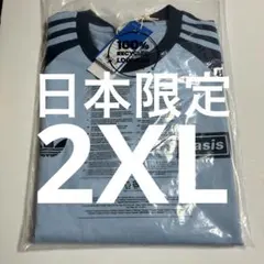 adidas Oasis ツアースリーストライプス 長袖Tシャツ 日本限定 3L