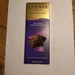 GODIVA ダークチョコレートタブレット72% ９０gのサムネイル