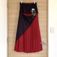 パメオポーズ pameopose 2way プリーツスカート PAMEO POSE（パメオポーズ）の「W Skirt（スカート）」 - WEAR