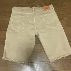 Levi's デニムショート丈　W34