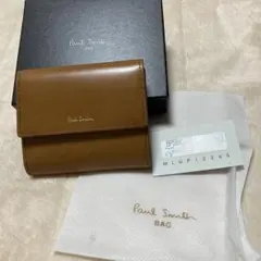 新品ポールスミス 財布Paul Smith レザーリュクスシャイン BPS563