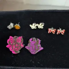 東京ディズニーリゾート ピアス など4点