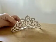 ブライダル ティアラ シルバーカラー