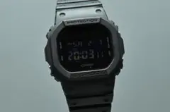 カシオ G-SHOCK DW-5600BB オールブラック 稼動品 電池交換済